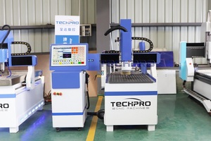 TechPro 6090迷你数控路由器3d爱好工程数控木工Atc小型数控路由器 - Product Image 5