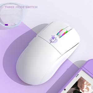 RGB Tri-Mode Wireless <strong>Mouse</strong> Light Weight 6 Levels <strong>of</strong> <strong>DPI</strong> Adjustment Low-Noise Keys Macro Game-Specific <strong>Mouse</strong> for Win/Xbox/PS/Mac - Product Image 4