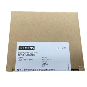 Logotipo de Siemens PLC, nuevo DM 230R 8 PLC módulos de expansión de entrada/salida para 6ED1055-1FB10-0BA2 para el logotipo.