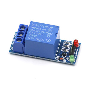 5 V 1 Ein-Kanal-Relee-Modul niedriges Niveau für SCM-Haushaltsgeräte-Steuerung für Arduino DIY-Kit - Product Image 4