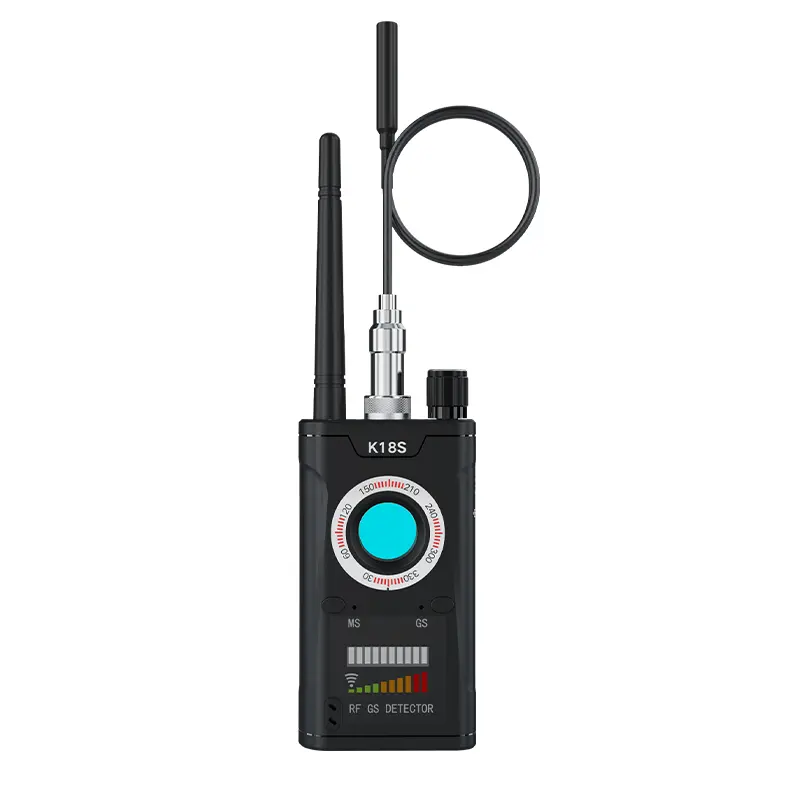K18 K18S ผลิตภัณฑ์ไร้สายป้องกัน Spy Bug กล้อง GSM เสียง GPS ติดตามสัญญาณเลนส์ Finder ป้องกัน Spy RF ตรวจจับ