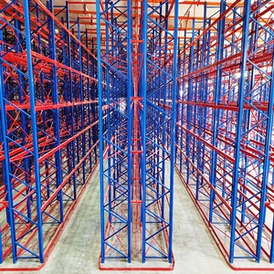 Carga de 1000-4000kg Capa de almacén Estantería voladiza para almacenamiento de barras de refuerzo Sistemas de estantería chinos Estantes de almacenamiento de almacén automáticos - Product Image 3