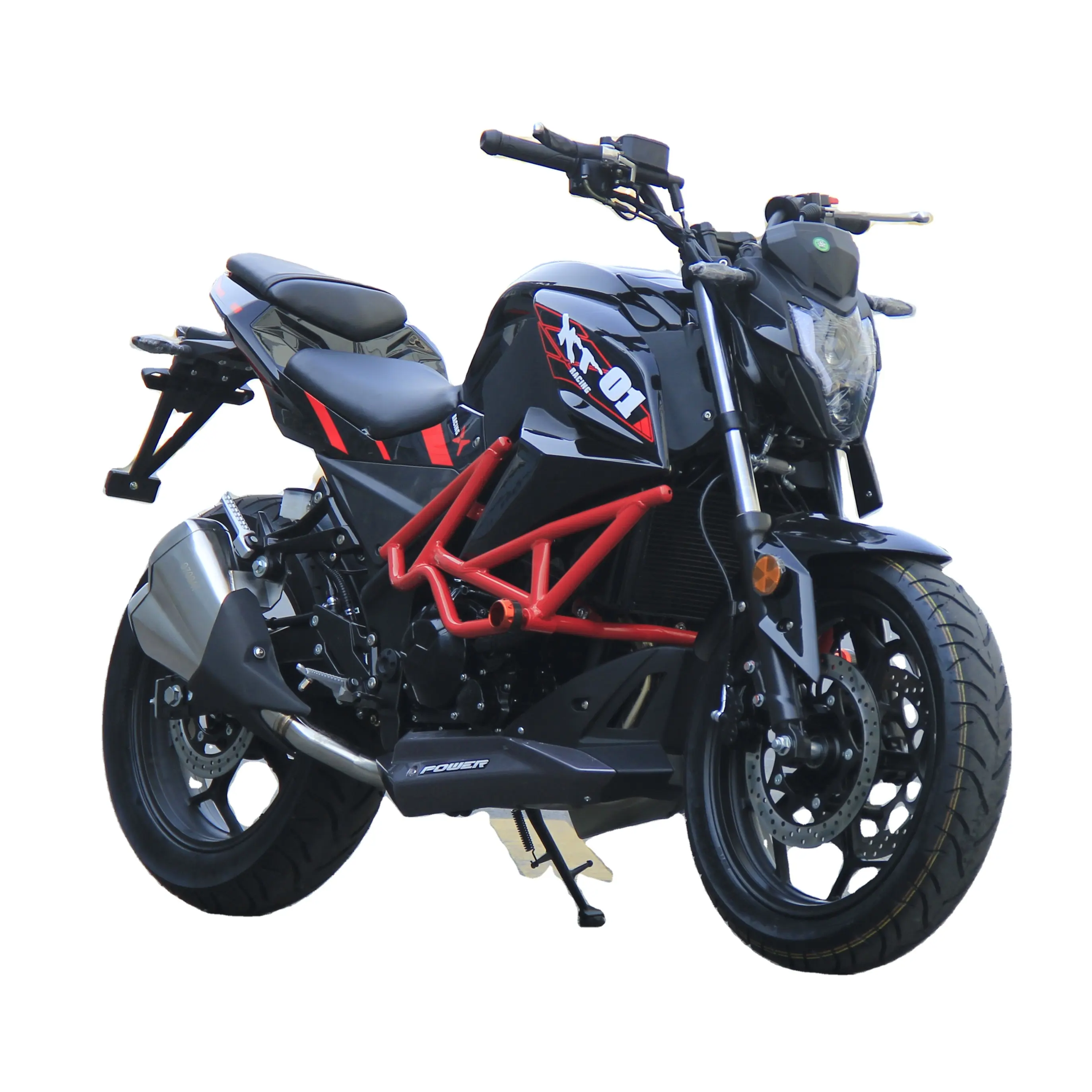 MacEV çin 300cc 400cce 4 zamanlı tek silindirli 80km/s benzinli spor motosiklet gaz motosikletler
