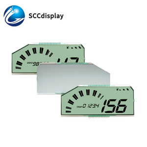 Display lcd a segmenti personalizzati display a segmenti HTN economici strumento per moto elettrica LCD modulo display lcd a 7 segmenti monocromatici - Product Image 2