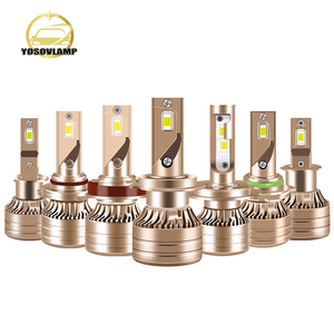 Yosovlamp อัปเกรด F2ไฟหน้า CANbus HB4 HB5 F2 S2 T1 60W 12000LM 3570 CSP 6500K ไฟตัดหมอกไฟหน้าสำหรับรถในเมือง - Product Image 1