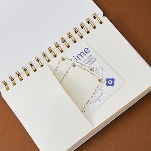 Hardcover Spiral Notizbuch Holz Briefpapier Notizbuch maßge schneiderte Zeitschriften mit Notizbüchern - Product Image 3
