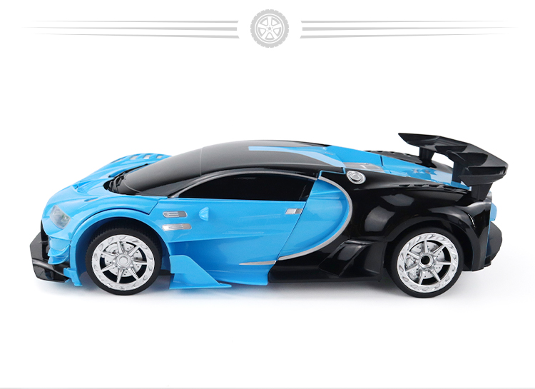 2- in-1 RC robot vehicle toy 1/12 transformation wireless remote control deformation car
