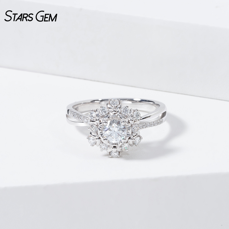 18K White Gold