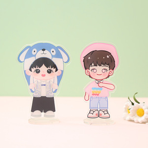 Popular Cartoon <strong>Character</strong> Plastic Standees <strong>Custom</strong> Clear Anime Linked Acrylic Standee Cartoon <strong>Character</strong> Desk <strong>Display</strong> Stand - Product Image 3