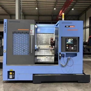 TCK52DY Precision Turning Center Live Tool Milling and Drilling Machine 3 <strong>Axis</strong> <strong>5</strong> <strong>Axes</strong> Hydraulic <strong>Programming</strong> Tailstock Chuck - Product Image 1