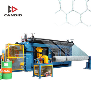 CANDID <strong>Hexagonal</strong> <strong>Wire</strong> Knitting <strong>Netting</strong> Gabion Box Mesh Making <strong>Machine</strong>