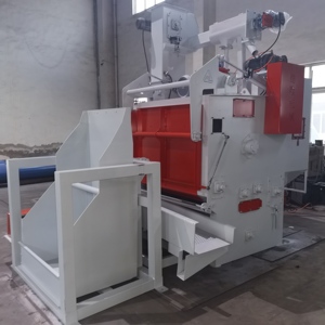 CE-zertifizierter Q3210 Automatisches Laden Entladen von Schienen strahl maschinen motor SPS-Motor kern zum Ent blinken von Polieren