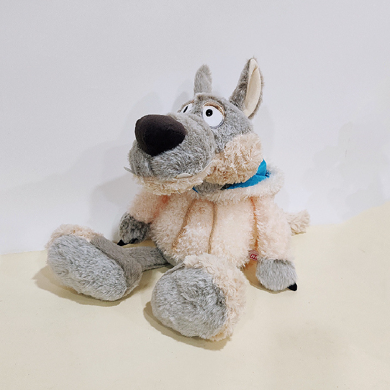 Off-white with blue cap-wolf brown nose