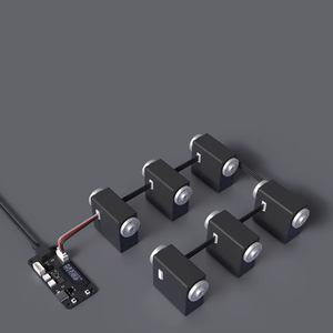 Yüksek hassasiyetli ve yüksek tork 360 derece manyetik kodlayıcı ile ST3025 Servo 40kg cm seri otobüs servo