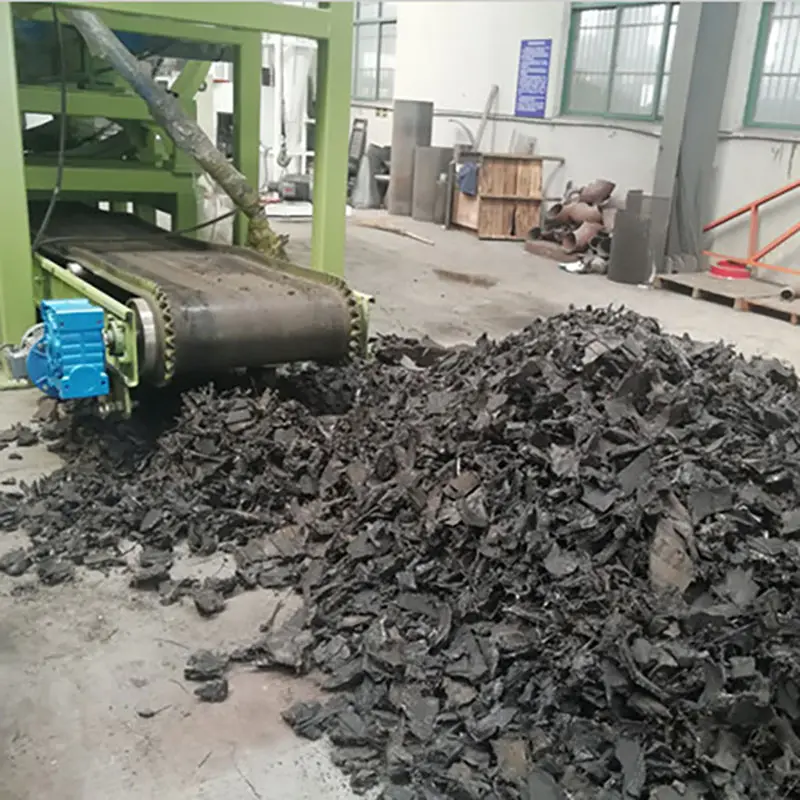 500kg 3ton/ora rifiuti/pneumatici per autocarri usati macchine per il riciclaggio dell'impianto di riciclaggio di pneumatici per auto prezzo del macchinario trituratore di gomma