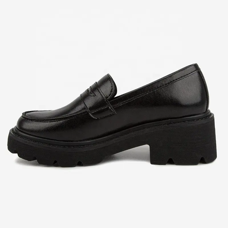 Sapatos Oxford de couro preto para meninos e meninas, calçado novo para escola, vestido de festa de casamento, moda infantil, novo estilo