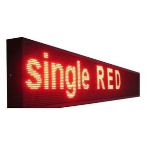 Messaggio in movimento a scorrimento rosso P10 54x10 pollici segno display a Led a matrice di punti per esterni - Product Image 1