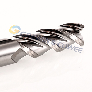 CNC Router Cutting Bit Tool 8mm Shank DLC Coated/High Glossy Polished 3Flute Square Tungsten Carbide Endmill <strong>Cutter</strong> for Aluminum - Product Image 5