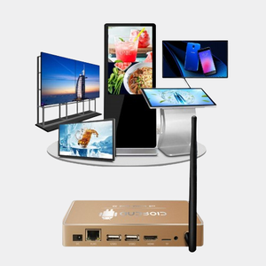 Алюминиевый сплав Android Rk3399/rk3568 промышленный безвентиляторный встроенный Linux мини-бокс ПК компьютер Vpro Amt 2 * lan/4 * com/4 * rs232 - Product Image 1