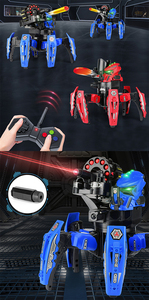 2.4G Remote Control Space Warrior DIY Assembly Battle <strong>Robot</strong> <strong>RC</strong> Toy <strong>Rc</strong> Shooting Car - Product Image 5