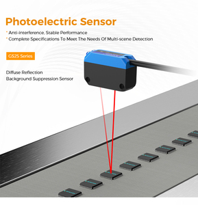 GS25 Series 5-1000mm Photoelectric <strong>Sensor</strong> <strong>Diffuse</strong> <strong>Reflection</strong> with Background Suppression and Detect Distance - Product Image 3