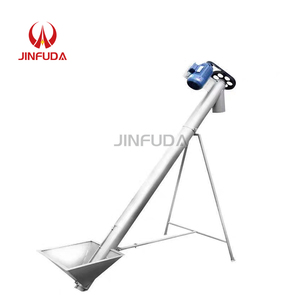 Venta de fábrica, transporte de grano, maíz, trigo, alimentación de partículas a granel, máquina transportadora de pellets, transportador de tornillo automático con tolva - Product Image 1