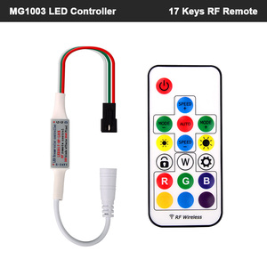 Controlador de píxeles WS2812B WS2811, 5V, 12V, diente azul, WiFi, sincronización de música, DMX a Artnet, Panel difusor, controlador Wifi Ws2811