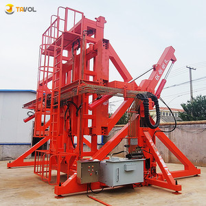 China 20Ft 40Ft Container-Kipp system 90 '/ 180 'Container Turner Machine Container Tilter/Kipper zum schnellen Entladen