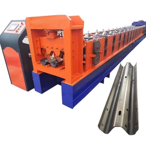 High-speed Guardrail Anti-collision Beam Roll Forming Machine W Beam Guard Rail Roll Forming Machine - Product Image 3