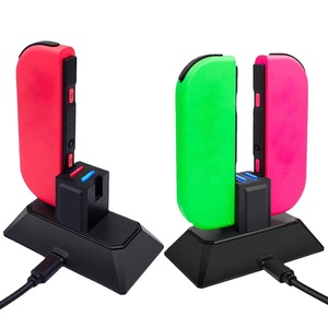 แท่นชาร์จ LED แบบตั้ง Type C ใน1,แท่นชาร์จสำหรับแท่นชาร์จเกมแพดสำหรับ NS Switch Joy-Con & Pro Gamepad Controller Charge - Product Image 6
