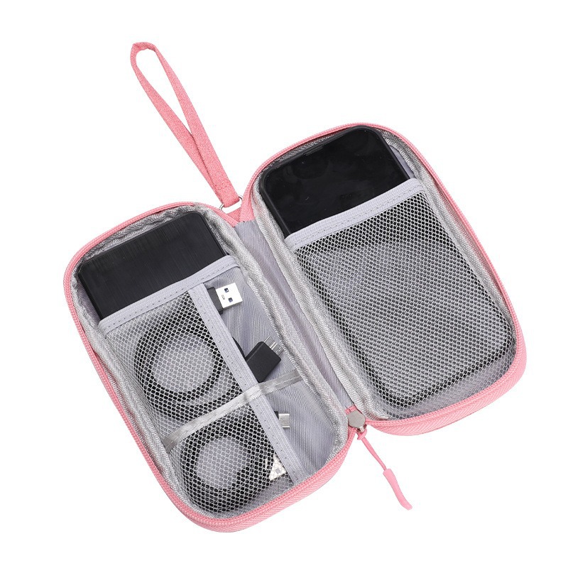 Pink single-layer data cable package