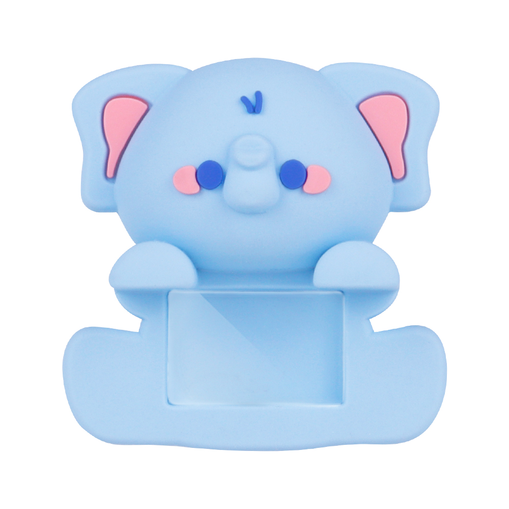 Mini figurines décoratives éléphant bleu