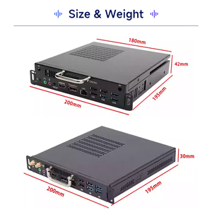 6 ° 8 ° generazione Intel Core I3 I5 I7 4 k30hz HD-MI di uscita DP doppio Display 80pin Design wi-fi Bt istruzione integrazione OPS Mini PC - Product Image 6