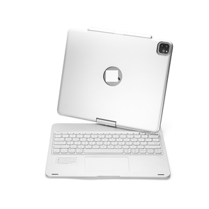 兼容iPad Pro 12.9英寸旋转触摸蓝牙键盘外壳第10代键盘平板电脑外壳的2024 - Product Image 3