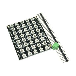 Fabbrica 8x5 40 WS2812 LED SMD5050 RGB pannello a colori a colori scheda Driver modulo Display a Led fai da te matrice LED indirizzabile - Product Image 2