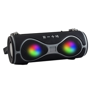 LED-licht Lautsprecher tragbares FM-Radio Bass Subwoofer Musikplayer Telefonhalter kabelloser Ton Boombox