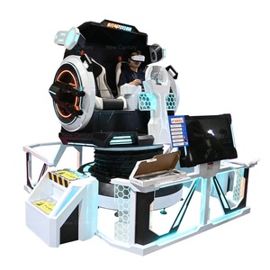 เครื่องเกม VR ลึกลับแบบสองคนหมุนได้คอนโซลเกมเสมือนจริง VR เก้าอี้โรงภาพยนตร์อุปกรณ์ถ่ายภาพแบบโต้ตอบ - Product Image 1
