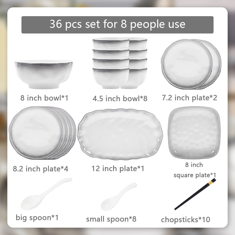 gray-36 pcs