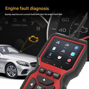 Automobile Fault Diagnosis Instrument Engine Fault Reading Data Stream Battery Voltage Obd2 <strong>Detection</strong> Tool - Product Image 5