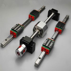 批发微型直线导轨滑块全套hgw/hgr15/20/25/30方形轨道滑动轴承 - Product Image 3