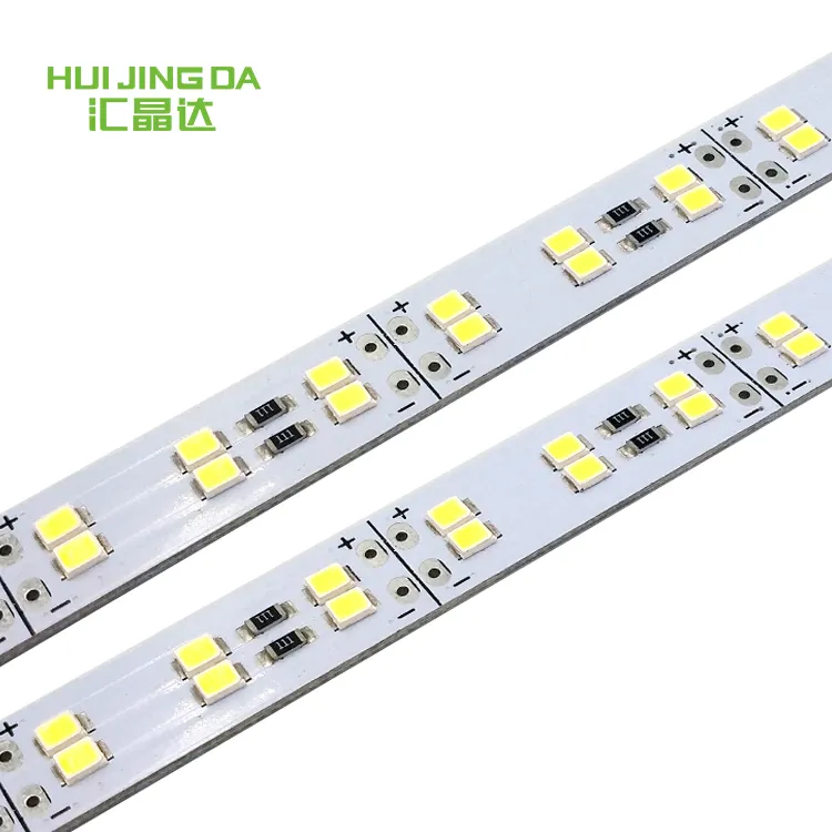 Barra luminosa a led ad alta potenza 18w FR-4 12v 168led/m 2835 SMD striscia rigida a led per mensola/armadio/armadietto del vino