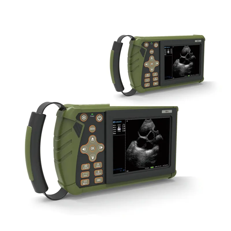 Scanner portátil de ultrassom animal veterinário, máquina de ultrassom de 5.6 polegadas a baixo preço