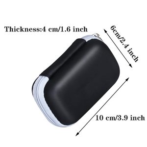 Cứng Eva dây kéo xung <span class=keywords><strong>Oximeter</strong></span> hộp xách tay xung <span class=keywords><strong>Oximeter</strong></span> Bìa Bag Eva Túi bảo vệ cho máu Oxy bão hòa màn hình - Product Image 4