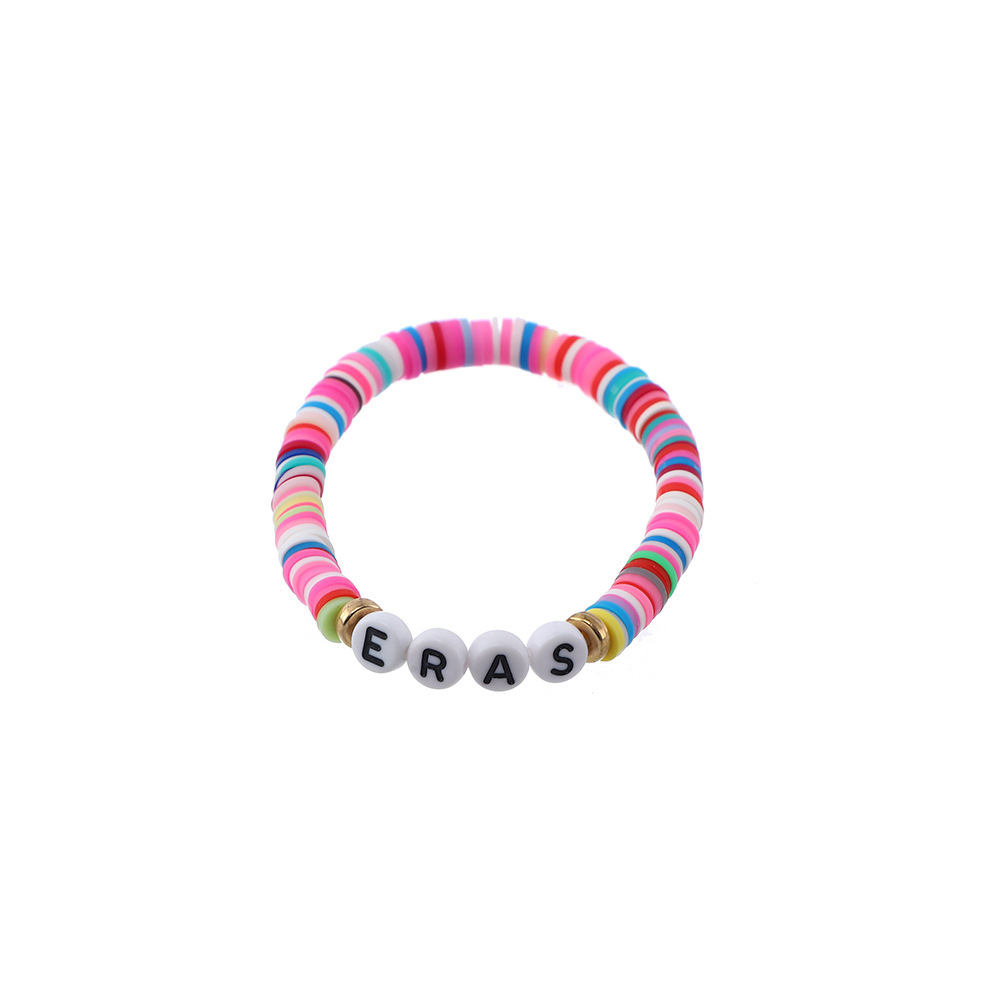 White Letter bracelet#8