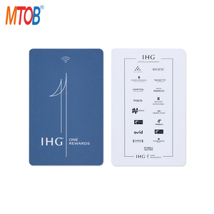 Fudan M1 1k ชิป RFID คีย์การ์ดโรงแรม IHG ONE รางวัลคีย์การ์ดสําหรับล็อค Kaba Saflok ที่ไม่ตั้งโปรแกรม
