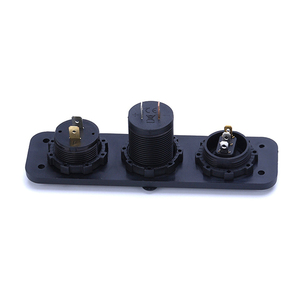 DC 12 <strong>V</strong> 24 <strong>V</strong> Multi Function Car <strong>Charger</strong> With USB and Digital Voltage Meter and 12v Power Socket for Car Marine Boat Ship - Product Image 3
