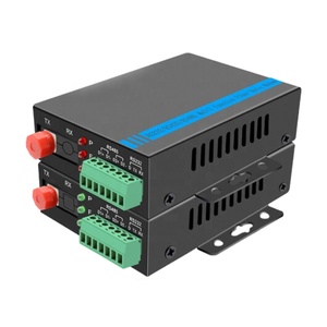 RS232 RS485 RS422到光纤转换器3在1 RS-232/485/422串行数据到光纤调制解调器编码器