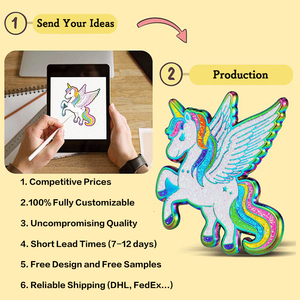 Nhà Sản Xuất Cá Nhân Bán Buôn Tùy Chỉnh Thiết Kế Mềm Men Cứng Kim Loại Logo Ve Áo Pin Huy Hiệu Tùy Chỉnh Men Pin - Product Image 2