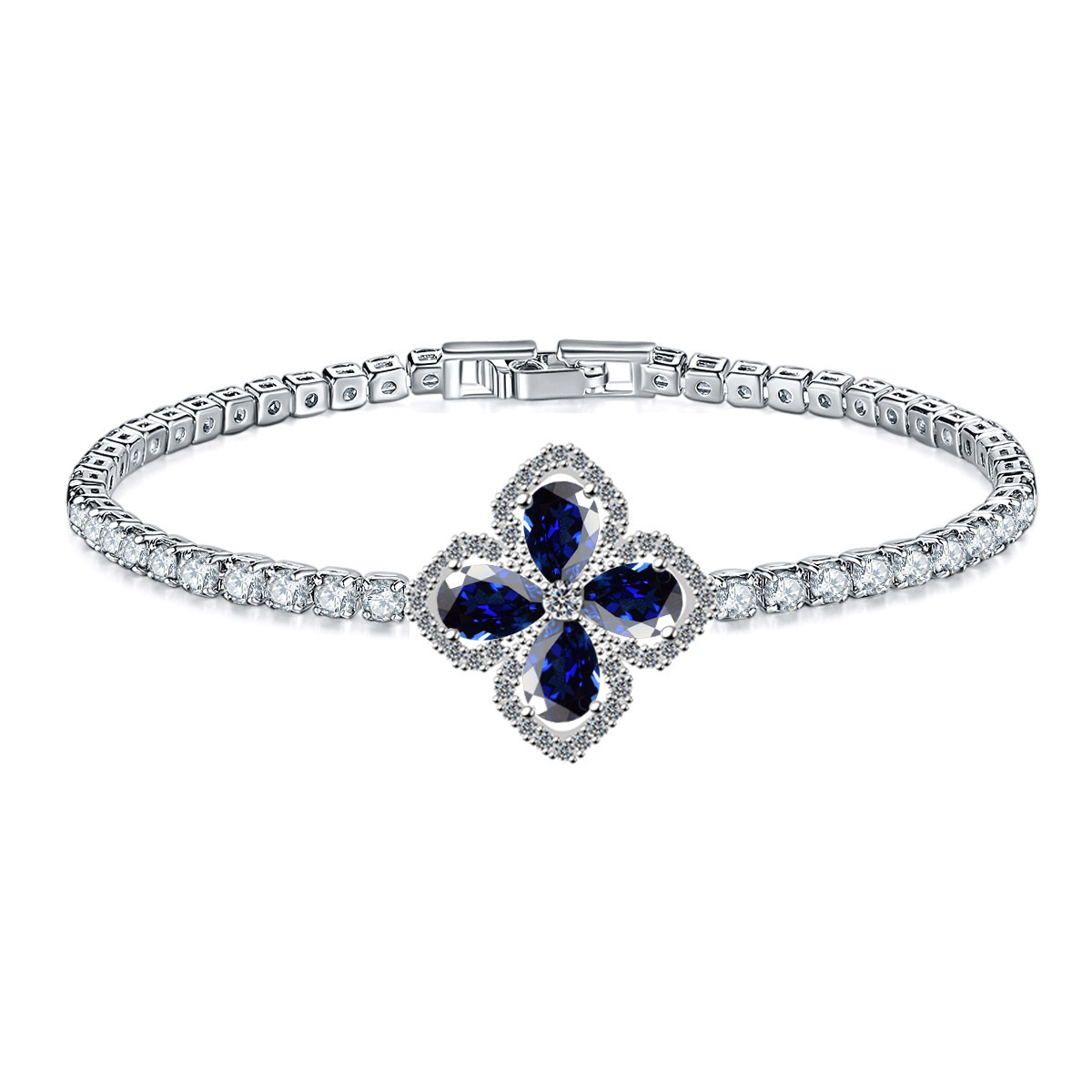 Flower Royal Blue