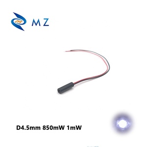 迷你紧凑型D4.5mm 850nm 1mw红外 (红外) 点隐形光工业激光模块 - Product Image 5
